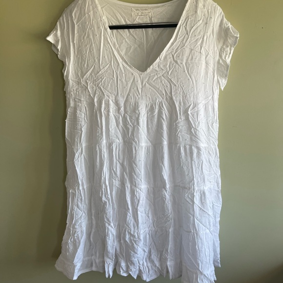 Layered white dress - Picture 3 of 5